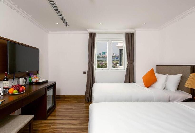 اتاق لوکس با چشم‌انداز شهر, Roliva Hotel & Apartment Danang