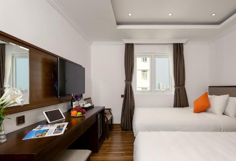 اتاق لوکس با چشم‌انداز شهر, Roliva Hotel & Apartment Danang