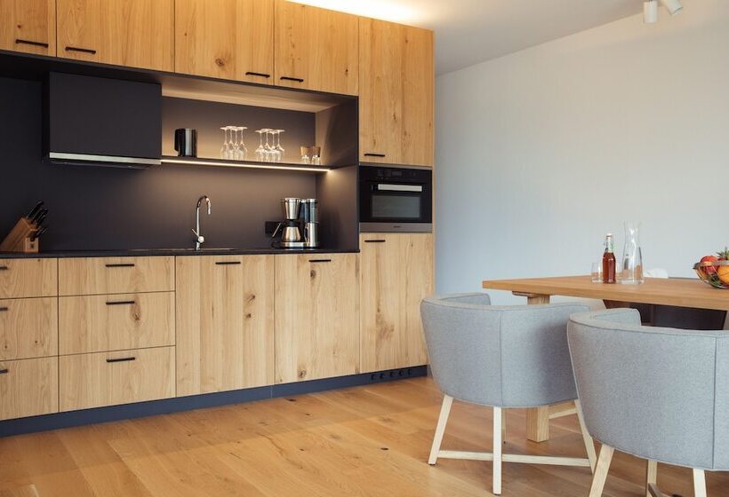 ２ベッドルームデラックスアパートメント, Allsuite Resort Otztal