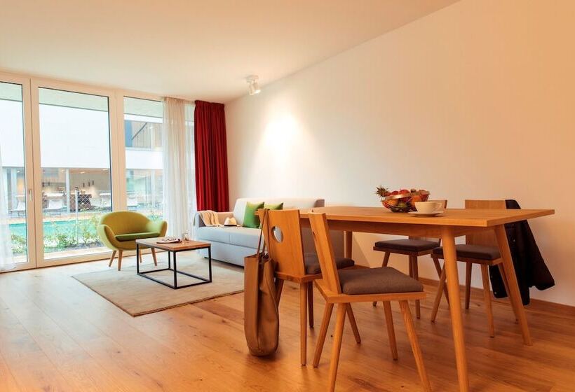 ２ベッドルームデラックスアパートメント, Allsuite Resort Otztal