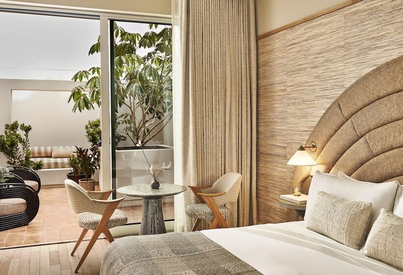 标准间带双人床, Santa Monica Proper Hotel, A Member Of Design Hotels