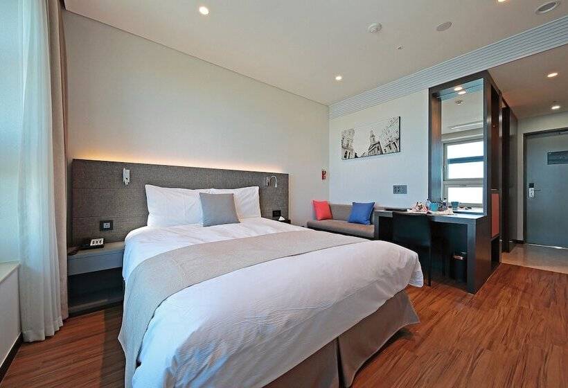 اتاق لوکس با چشم‌انداز دریا, Airsky Hotel Incheon