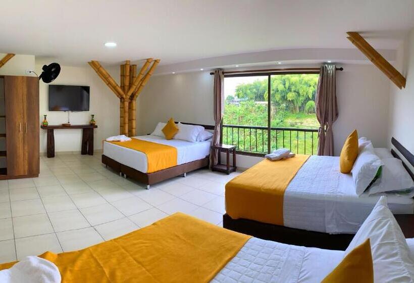 اتاق خانوادگی, La Victoria Hotel Campestre