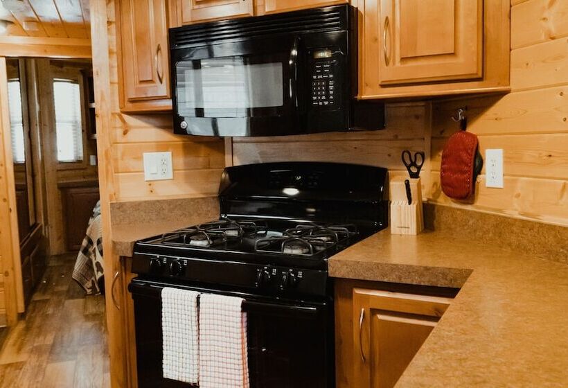 Хижина Deluxe, Ouray Riverside Resort   Inn & Cabins