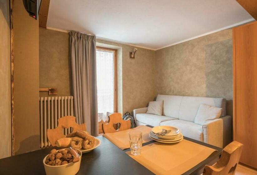 آپارتمان 1 خوابه, Residence Fior D'alpe