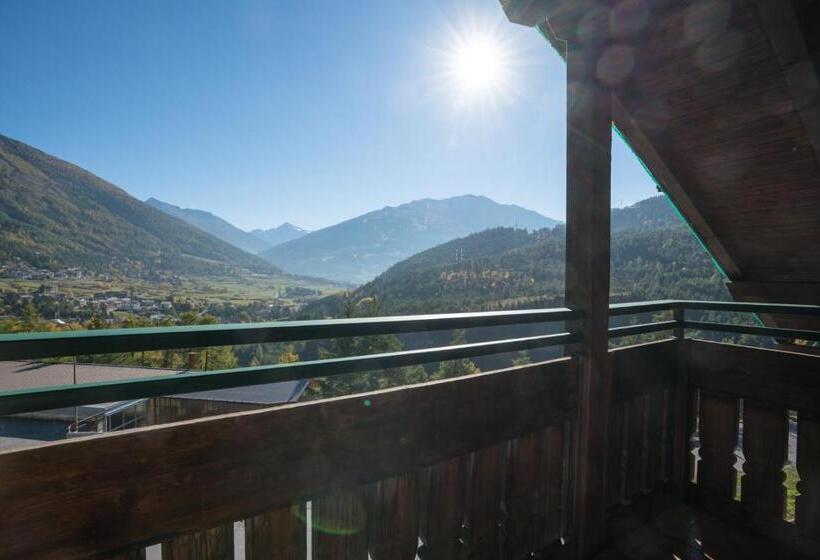آپارتمان 1 خوابه با بالکن, Residence Fior D'alpe