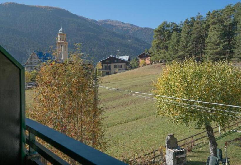 آپارتمان 1 خوابه با بالکن, Residence Fior D'alpe