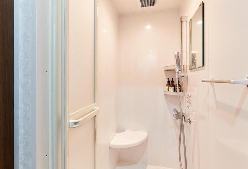 Bed in Shared Room with Shared Bathroom, Grand Cabin Hotel Naha Oroku