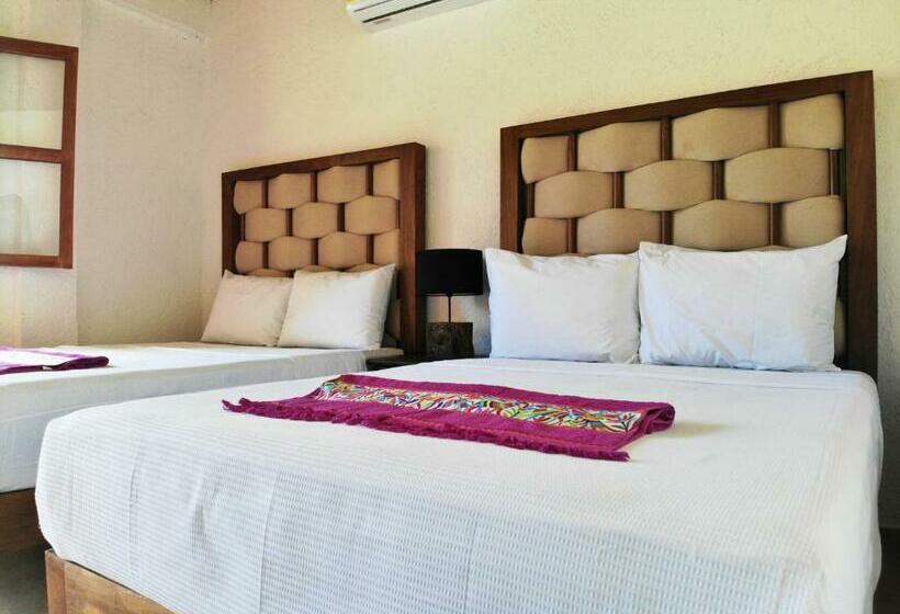 Pokój Standard 2 Łóżka Małżeńskie, Kinta Kan Hotel Boutique Cozumel