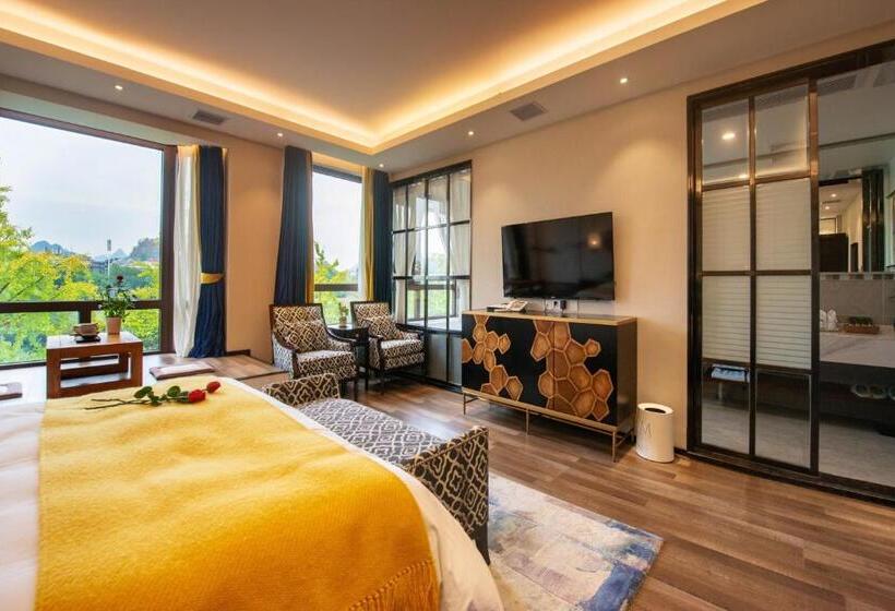 Номер Superior Вид на Реку, Li River Resort Villa