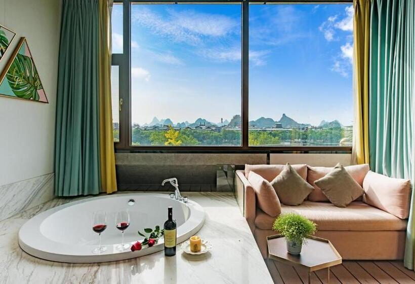 Номер Superior с Террасой, Li River Resort Villa