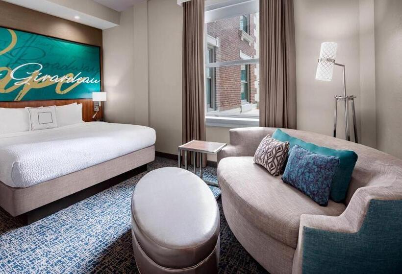 Стандартный Номер Кровать Кинг, Courtyard By Marriott Cape Girardeau Downtown