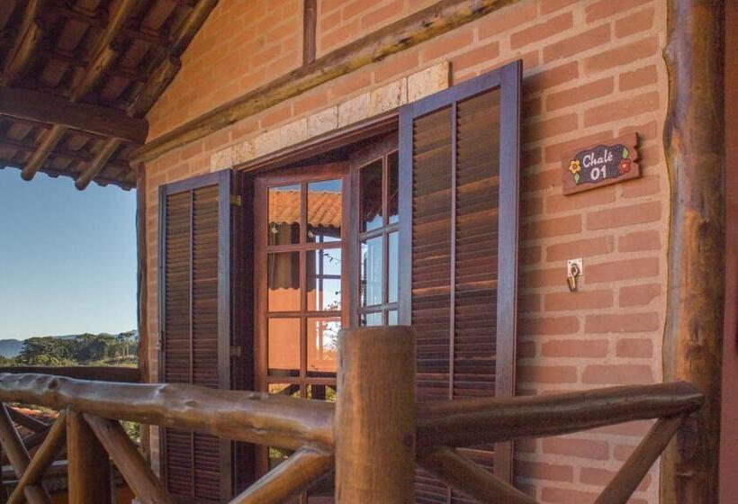 Chalet 1 Dormitório, Pousada Chales Rancho Caipira
