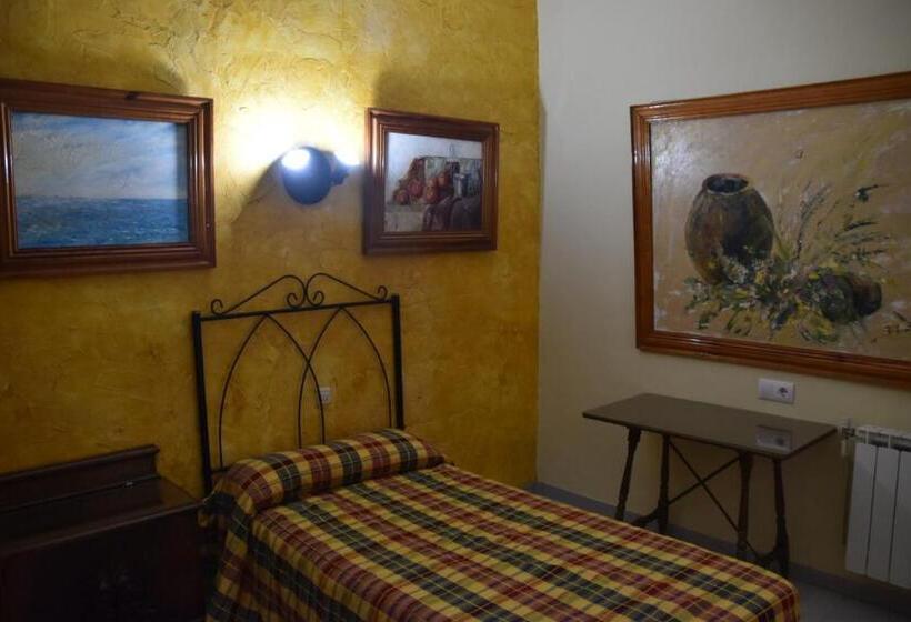 インサイドのシングルルーム, Hostal Manolo