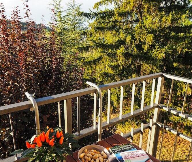 带1个卧室带花园景观的公寓, Cascina Gazzeri Country House