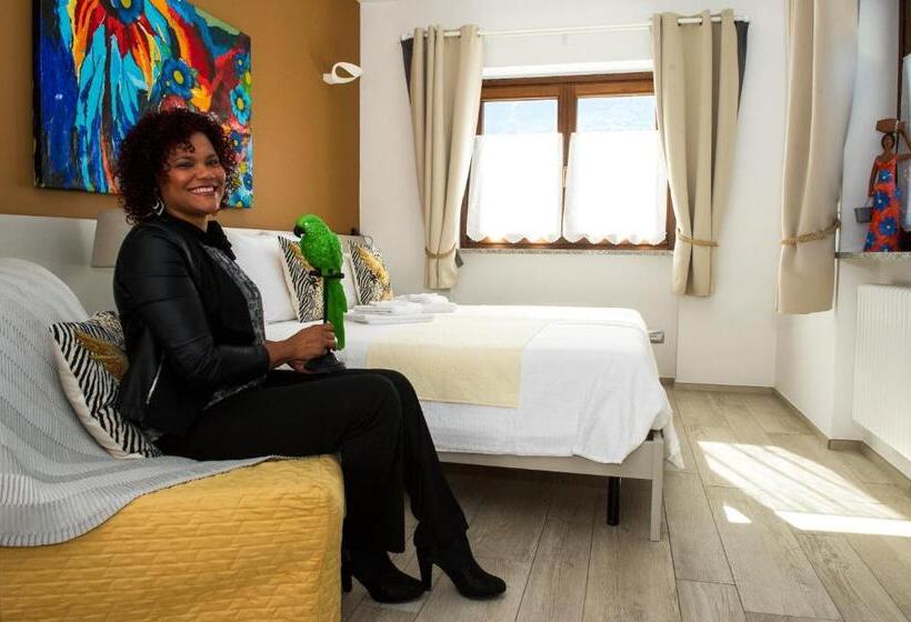 اتاق استاندارد با تخت بزرگ, B&b Pousada Rio Aosta Servizi Di Bed And Breakfast