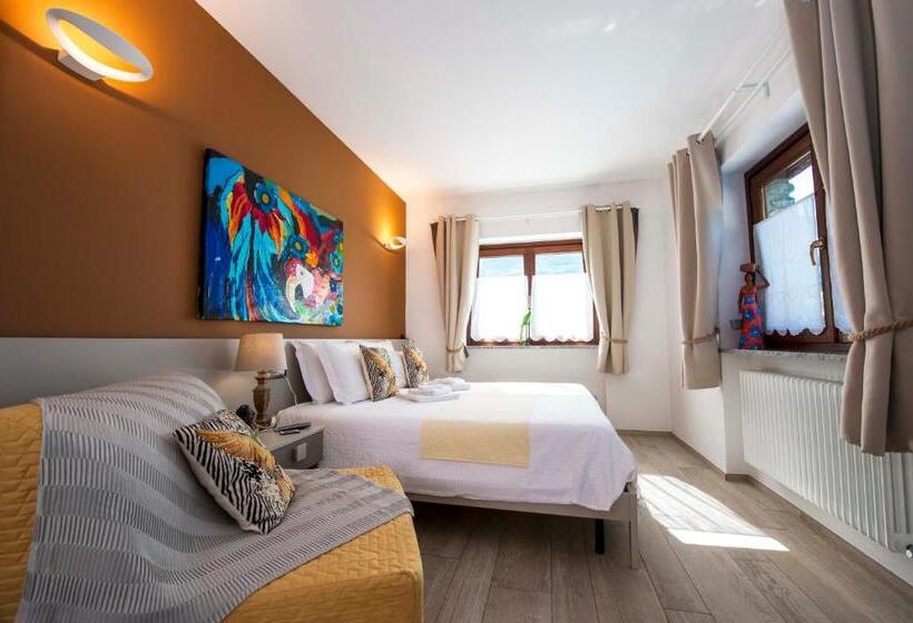 اتاق استاندارد با تخت بزرگ, B&b Pousada Rio Aosta Servizi Di Bed And Breakfast