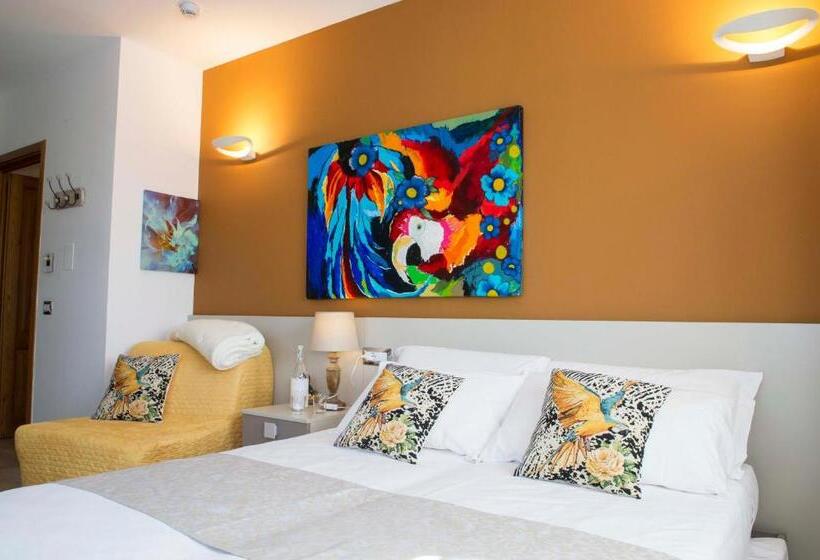 اتاق استاندارد با تخت بزرگ, B&b Pousada Rio Aosta Servizi Di Bed And Breakfast