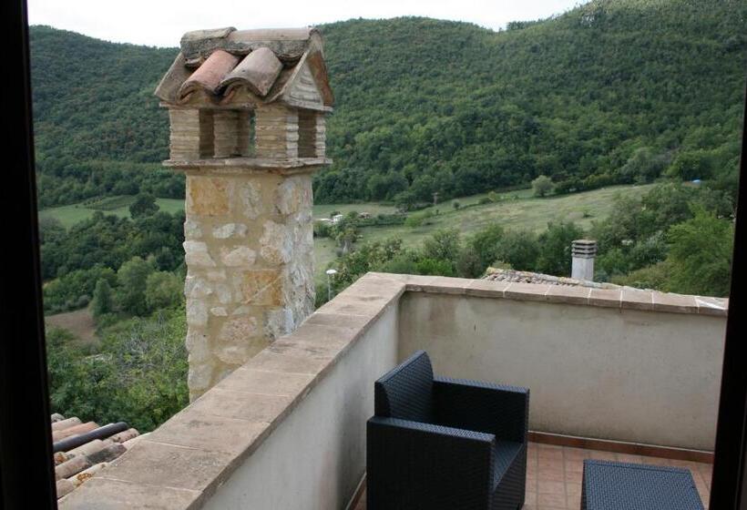 חדר דלוקס עם מרפסת, Valle Del Belvedere