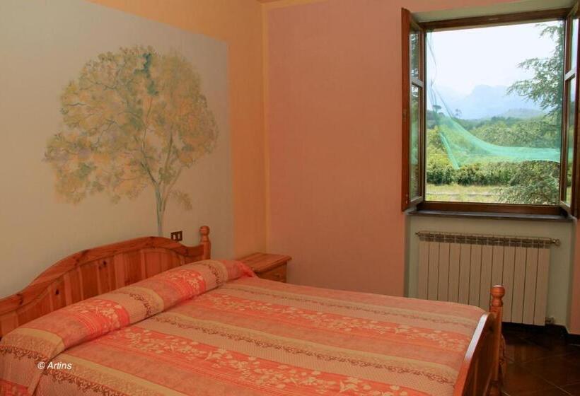 آپارتمان 1 خوابه با چشم‌انداز, Agriturismo La Praduscella