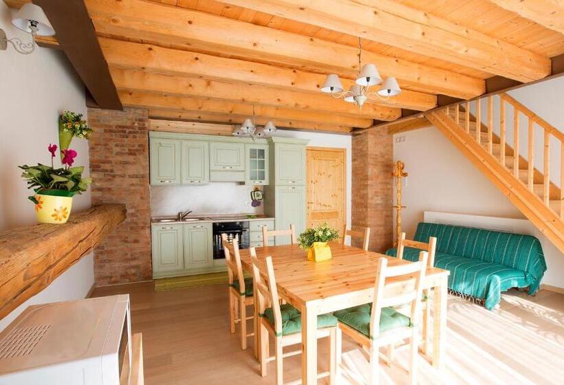 Апартаменты Дюплекс 1 Спальня, Agriturismo Ae Cavane
