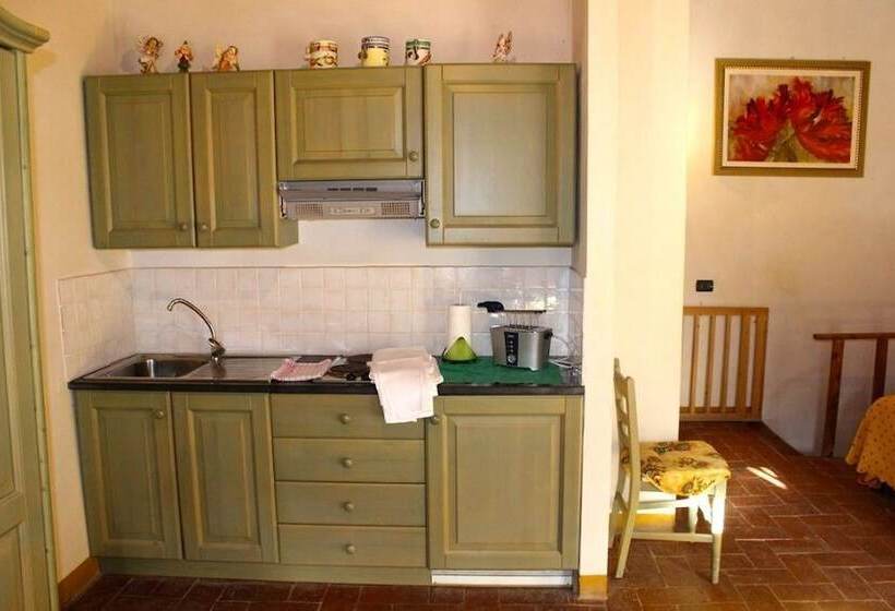 Апартаменты 1 Спальня с Террасой, Agriturismo Pian Di Fiume