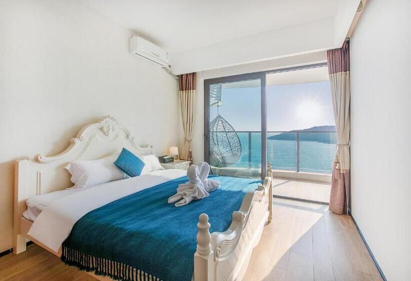 침실 2개 바다 전망 아파트, Huizhou Huayangnian Seaview Guesthouse