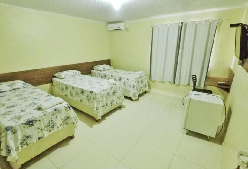 Quarto Triplo Basic, Pousada Mecejana