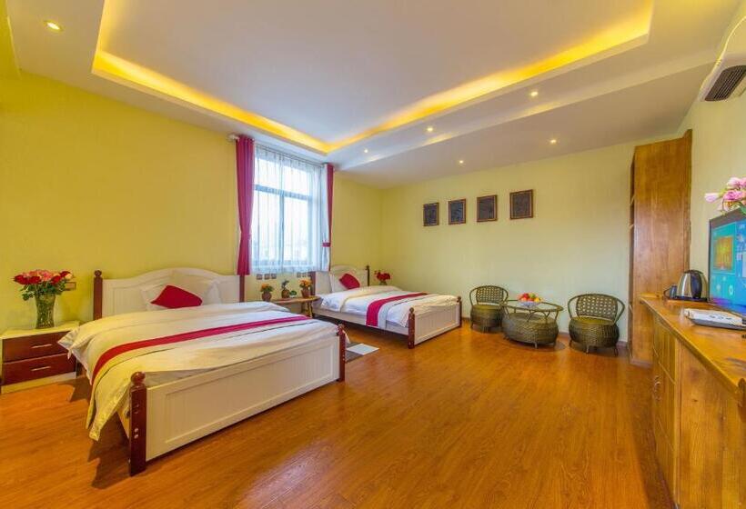 Семейный Номер Deluxe, Mengyuanju Boutique Inn