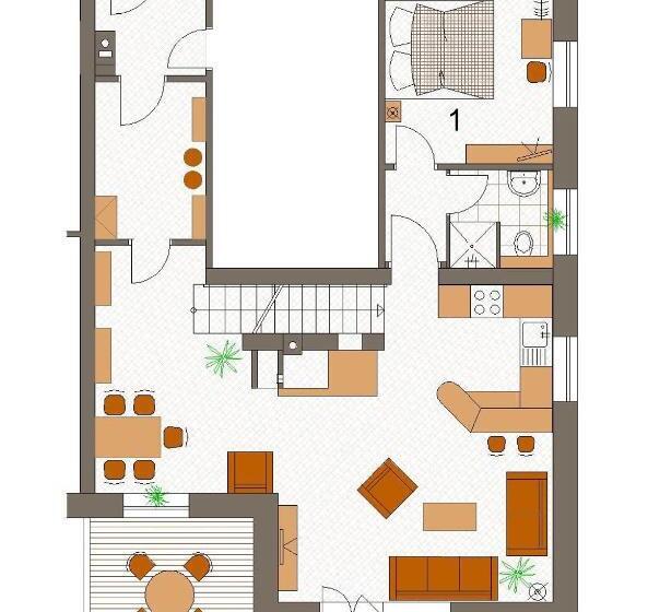 스탠다드 룸, Chalet Hřebenka