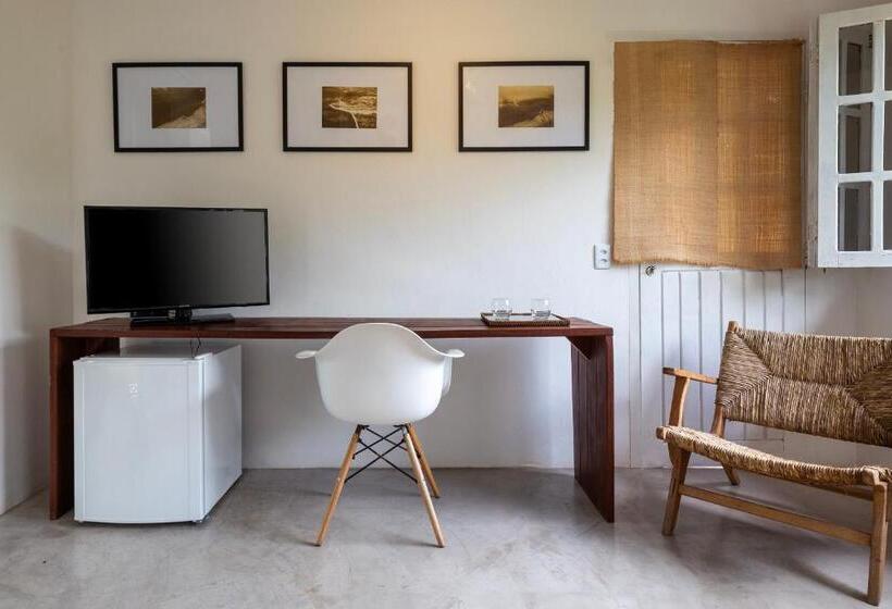 Quarto Estandar Vista Jardim, Pousada Seis E Meia