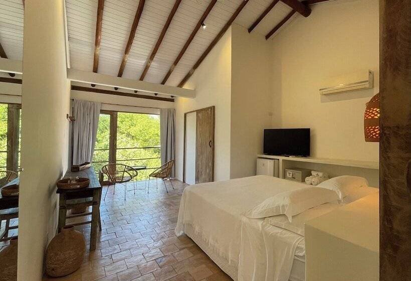 Quarto Deluxe, Pousada Seis E Meia