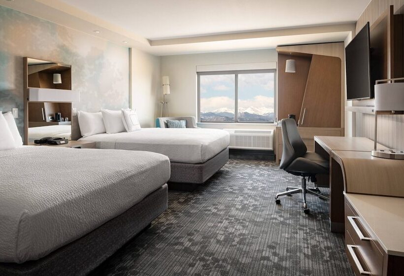 Номер Стандарт 2 Двуспальные Кровати, Courtyard By Marriott Loveland Fort Collins