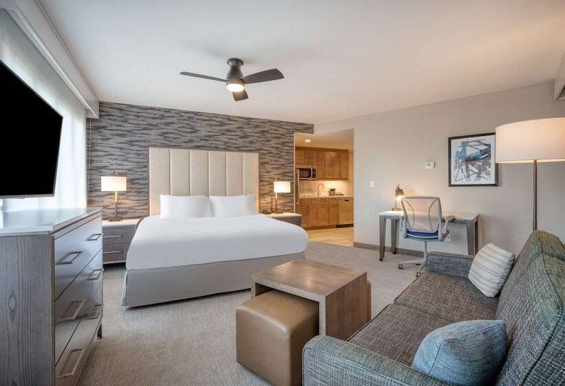 סטודיו סטנדרט מיטה זוגית, Homewood Suites By Hilton Providence Downtown