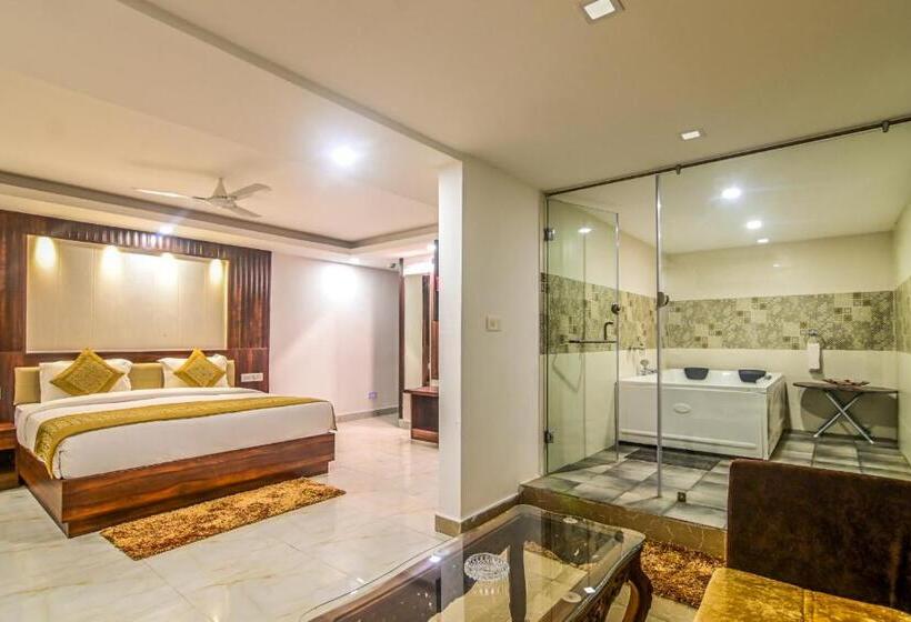 带大床的标准间, De Falcon Goa Beach Resort