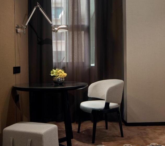 Quarto Deluxe Cama King, Paco Hotel Chebeinan Metro Guanghzou