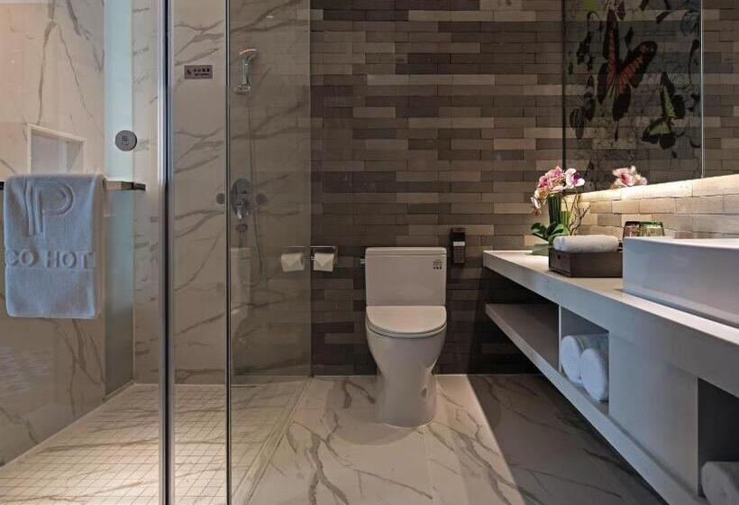 Quarto Executivo Cama King, Paco Hotel Chebeinan Metro Guanghzou