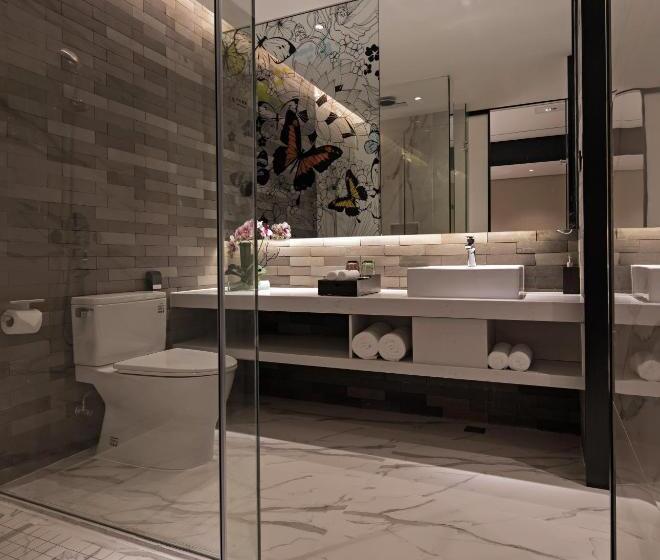 Quarto Executivo Cama King, Paco Hotel Chebeinan Metro Guanghzou
