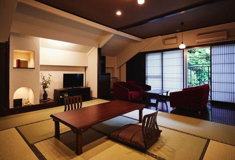 Standard Quadruple Room, Tateshina Shinyu Onsen