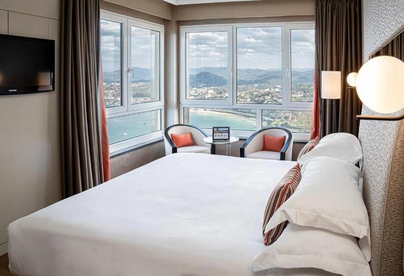 חדר סטנדרט נוף לים עם מרפסת, Mercure Monte Igueldo