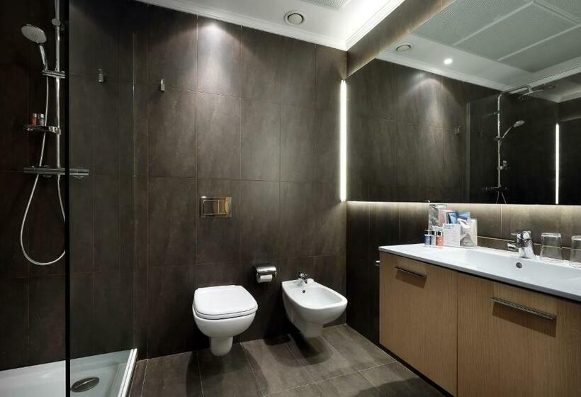 디럭스 룸 킹사이즈 침대, Occidental Bilbao