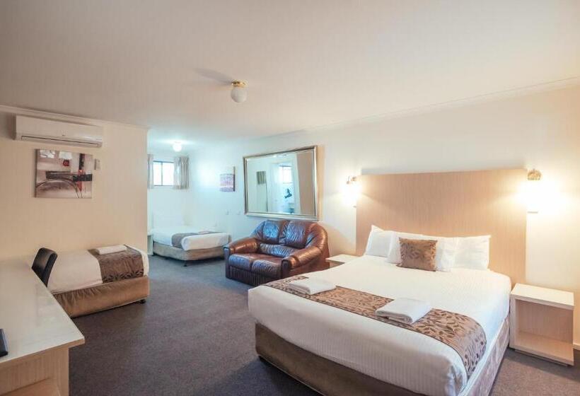 Deluxe-perhehuone, Coffs Windmill Motel