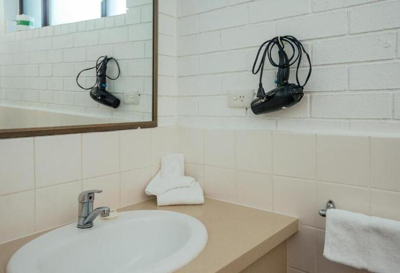 带大床的行政房间, Coffs Windmill Motel