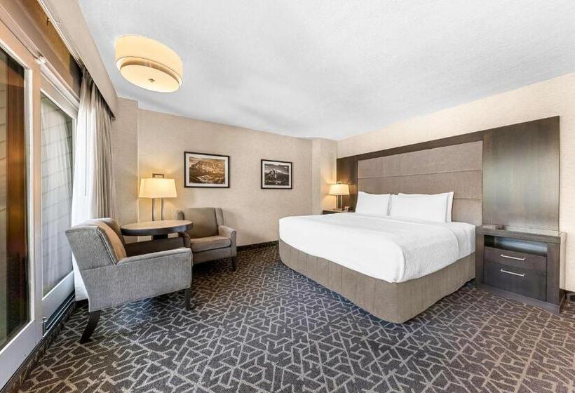 キングサイズベッドのスタンダードルーム, Best Western Plus Banff International Lodge