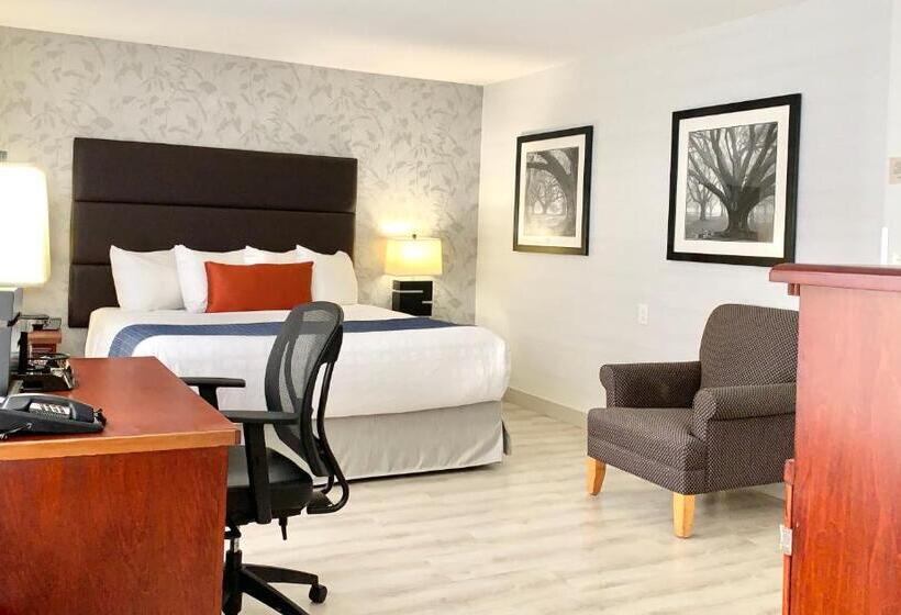 带大床的行政房间, Best Western Plus Regency Inn And Conference Centre