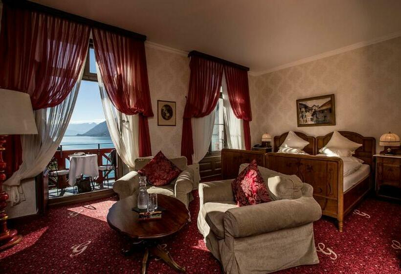 Номер Deluxe Вид на Озеро, Grandhotel Giessbach