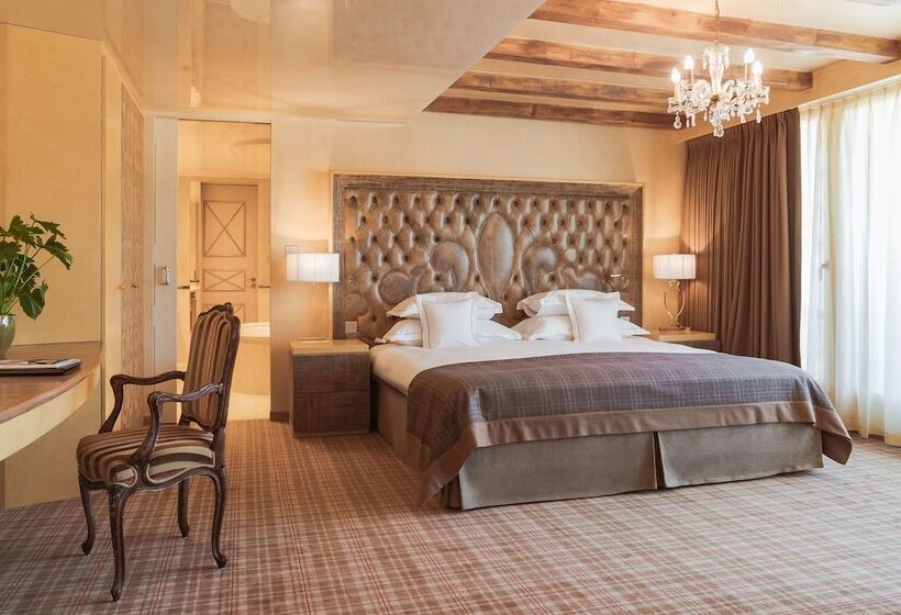 Пентхаус Люкс, Carlton Hotel St Moritz   The Leading Hotels Of The World