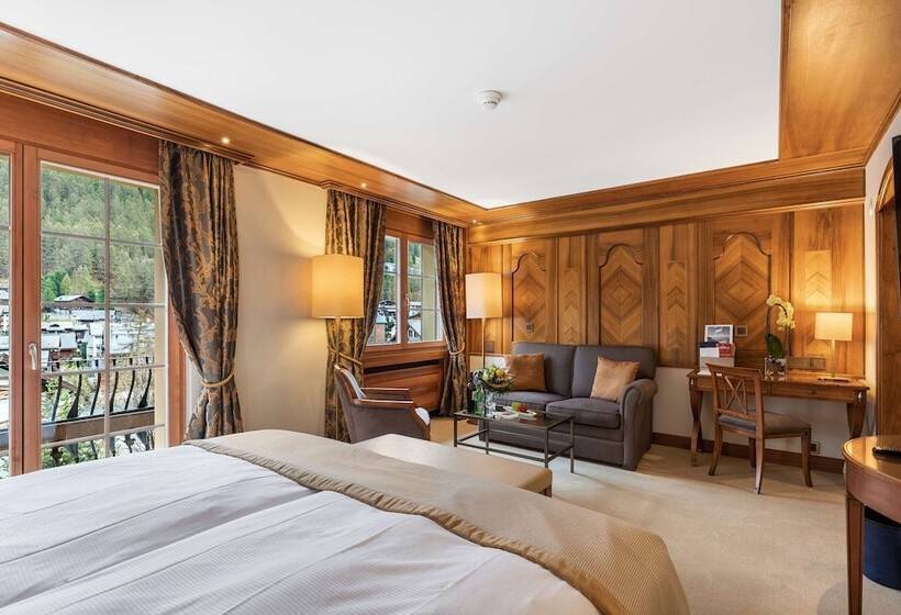 Номер Deluxe, Grand Hotel Zermatterhof