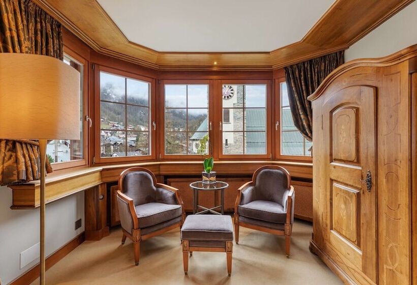 Люкс с Видом, Grand Hotel Zermatterhof