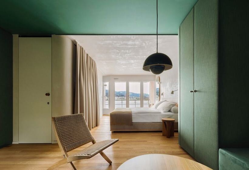 标准间带湖景, Hermitage Lake Lucerne   Beach Club & Lifestyle